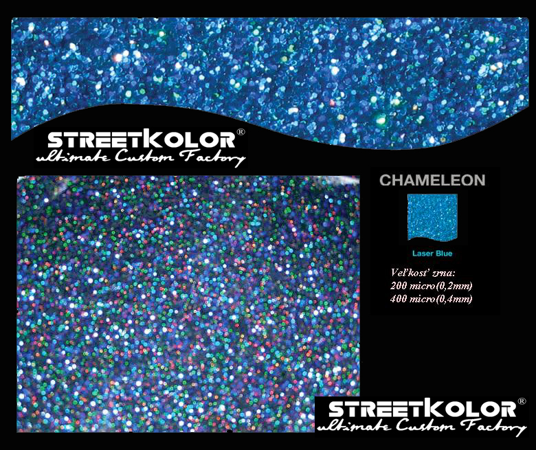 KolorPearl Brilliant higítós festék, Kék Chameleon árnyalat, 400micro