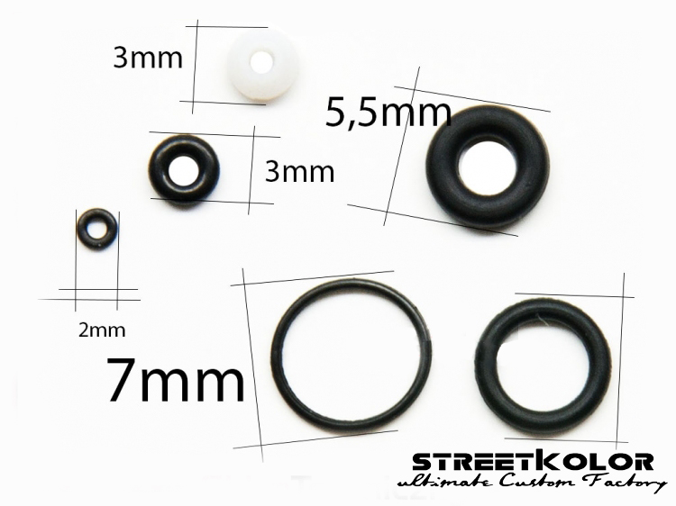 Tömítések pneumatikus rendszerekhez 10x2 mm, 1 darab