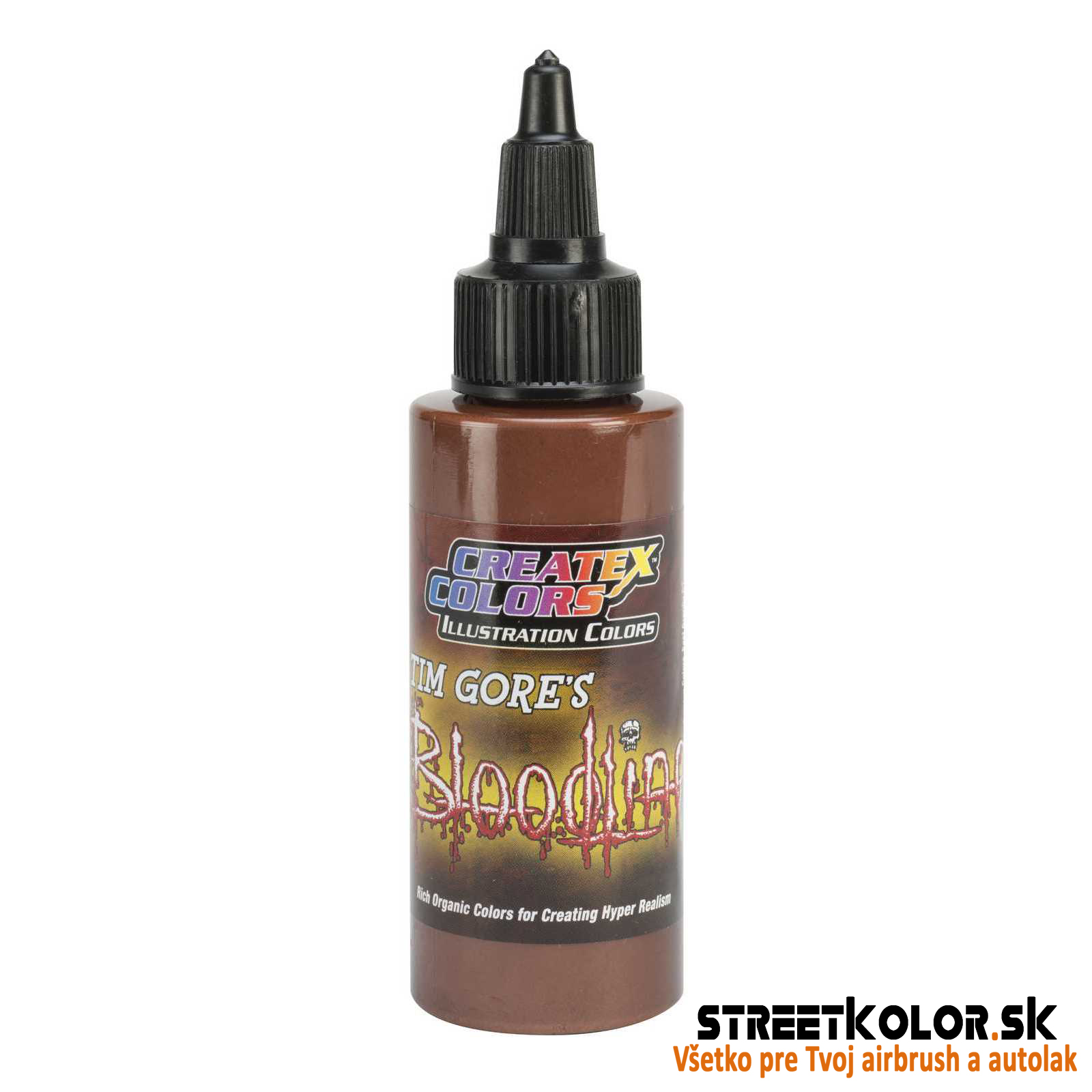 Createx 5021 Sötét espresso illusztrációs airbrush festék 60 ml