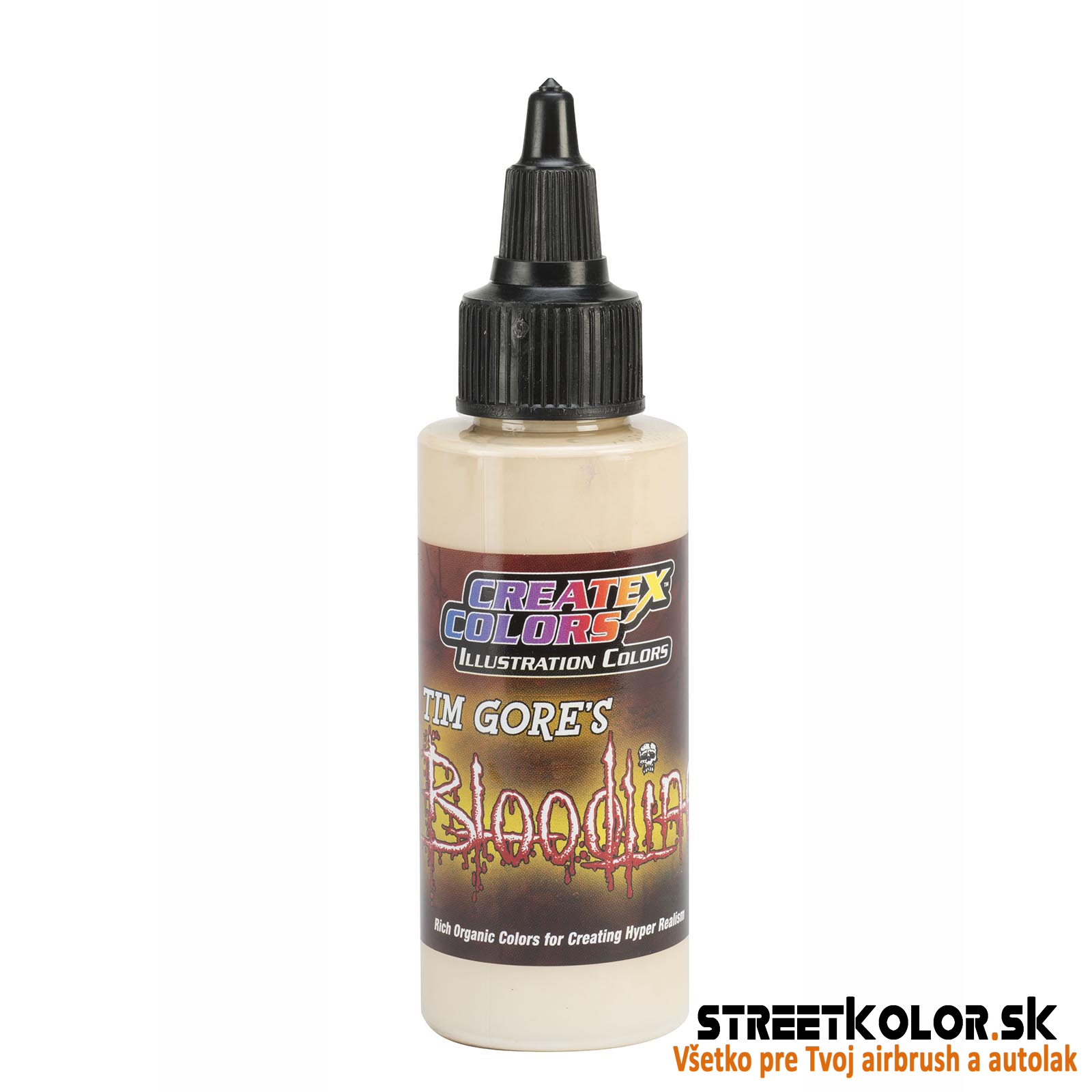 CreateX 5036 Krémszínű illusztrációs airbrush festék 60 ml