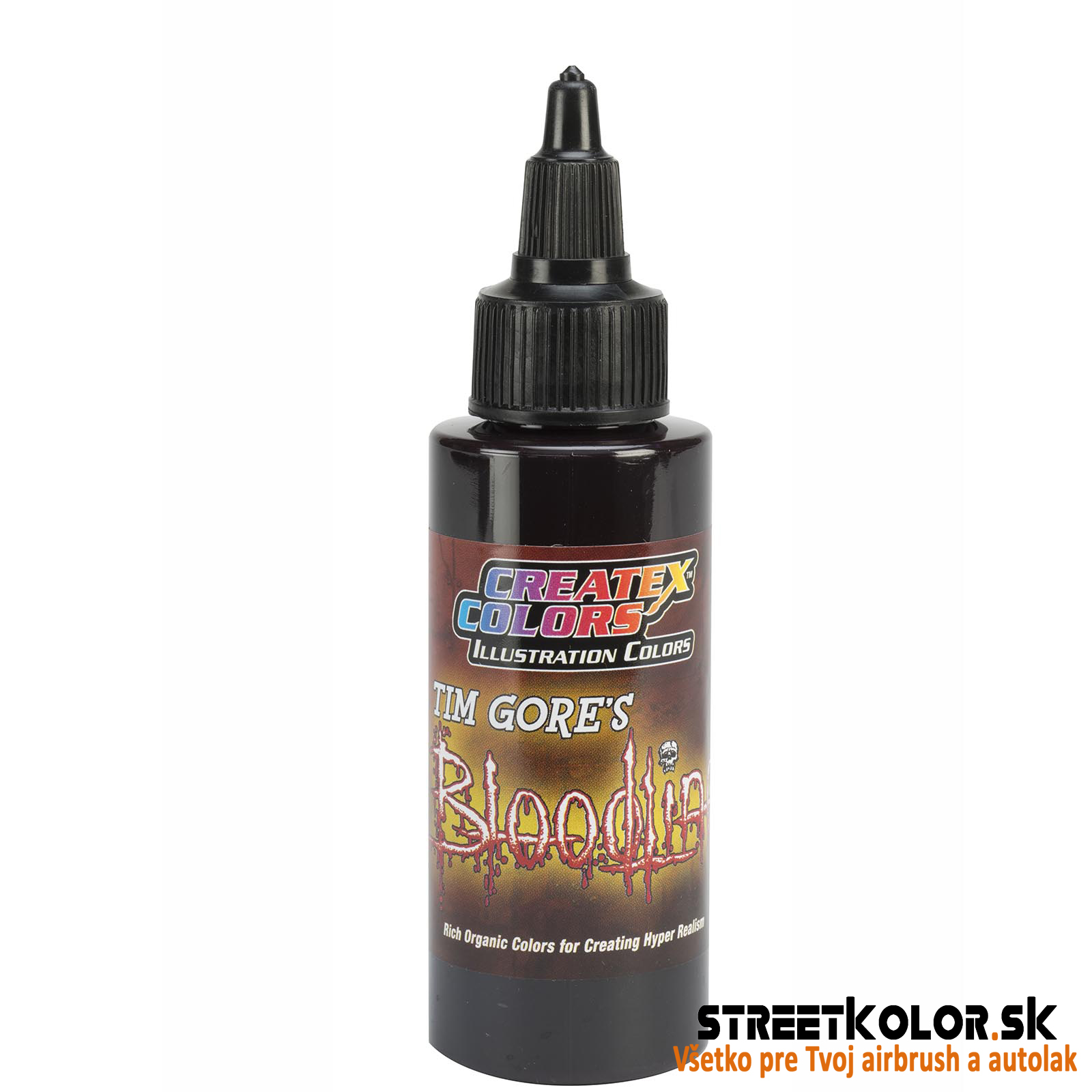 CreateX 5041 Sötétlila illusztrációs airbrush festék 60 ml