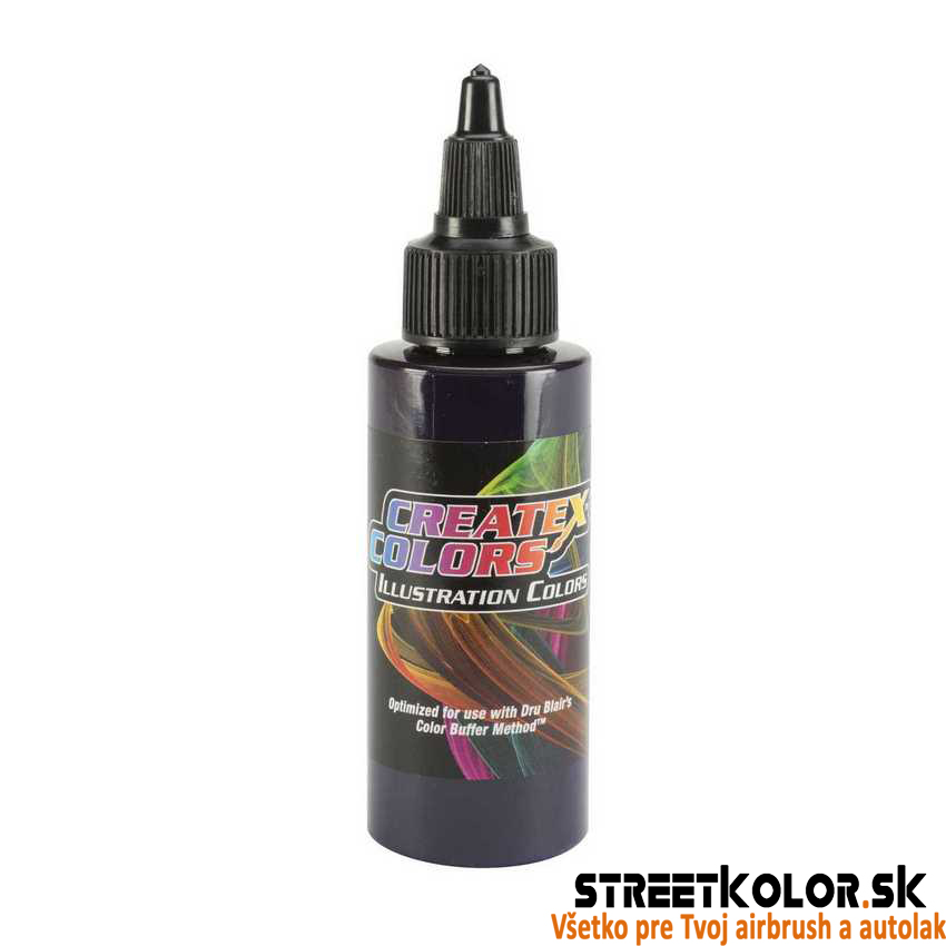 CreateX 5076 Átlátszatlan lila illusztrációs airbrush festék 60 ml