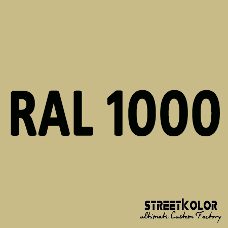 RAL 1000 Akril autófesték fényes vagy matt 1 liter + keményítő + hígító