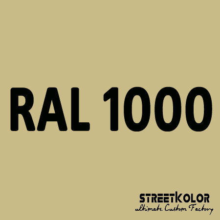 RAL 1000 Akril autófesték fényes vagy matt 1 liter + keményítő + hígító