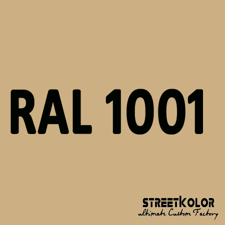 RAL 1001 Akril autófesték fényes vagy matt 1 liter + fixáló + hígító