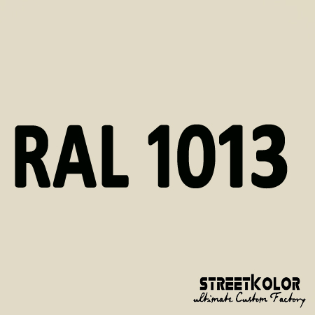 RAL 1013 Akril autófesték fényes vagy matt 1 liter + fixáló + hígító