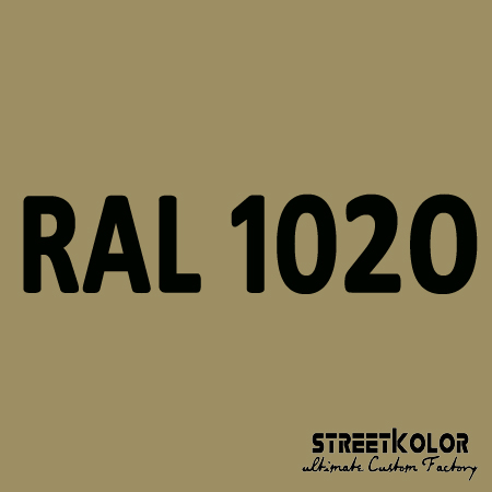 RAL 1020 Akril autófesték fényes vagy matt 1 liter + fixáló + hígító