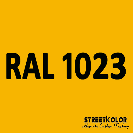 RAL 1023 Akril autófesték fényes vagy matt 1 liter + fixáló + hígító