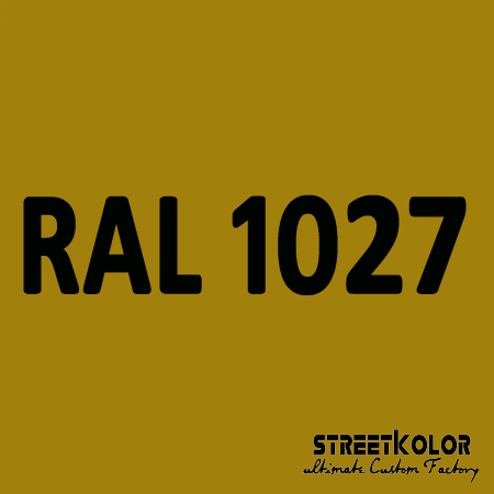 RAL 1027 Akril autófesték fényes vagy matt 1 liter + fixáló + hígító