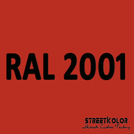 RAL 2001 Akril autófesték fényes vagy matt 1 liter + fixáló + hígító