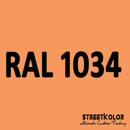 RAL 1034 Akril autófesték fényes vagy matt 1 liter + fixáló + hígító