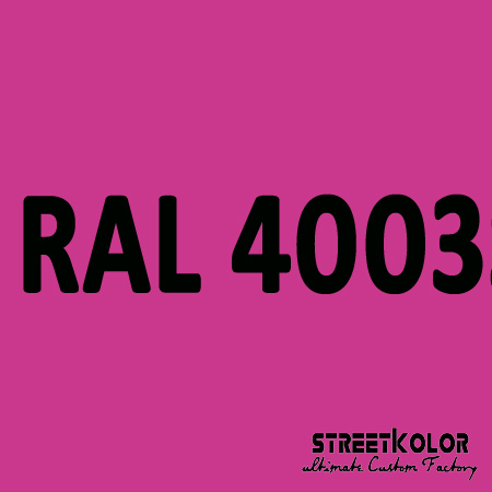 RAL 4003 Akril autófesték fényes vagy matt 1 liter + fixáló + hígító