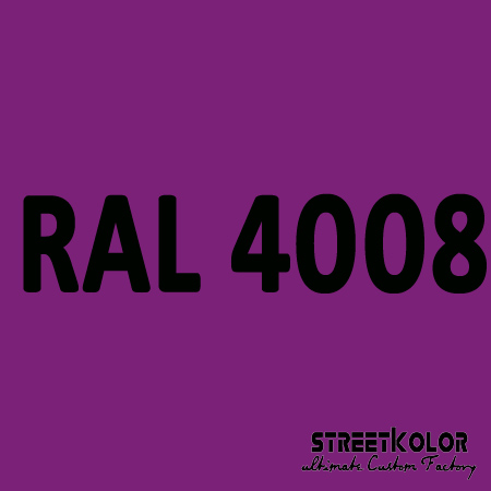RAL 4008 Akril autófesték fényes vagy matt 1 liter + fixáló + hígító