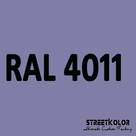 RAL 4011 Akril autófesték fényes vagy matt 1 liter + fixáló + hígító