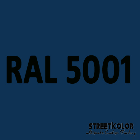 RAL 5001 Akril autófesték fényes vagy matt 1 liter + fixáló + hígító