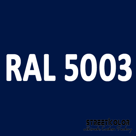RAL 5003 Akril autófesték fényes vagy matt 1 liter + fixáló + hígító