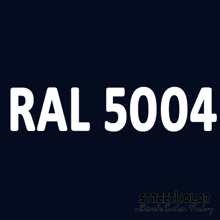 RAL 5004 Akril autófesték fényes vagy matt 1 liter + fixáló + hígító