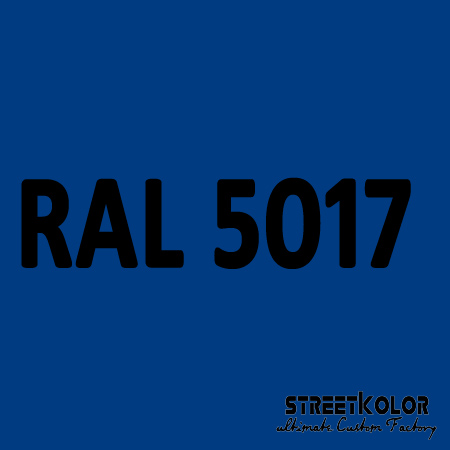 RAL 5017 Akril autófesték fényes vagy matt 1 liter + fixáló + hígító