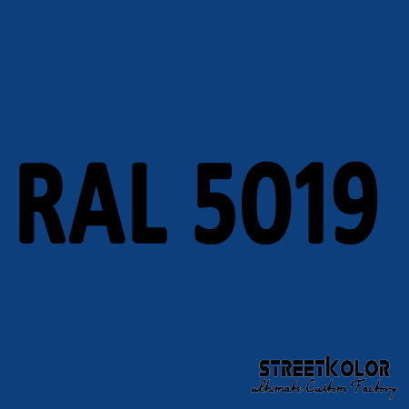 RAL 5019 Akril autófesték fényes vagy matt 1 liter + fixáló + hígító