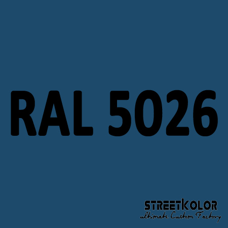 RAL 5026 Akril autófesték fényes vagy matt 1 liter + fixáló + hígító