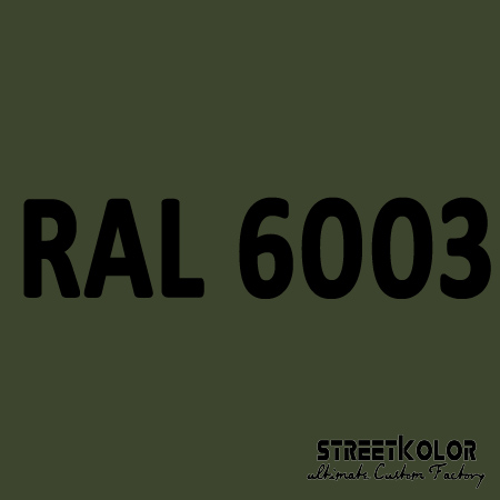 RAL 6003 Akril autófesték fényes vagy matt 1 liter + fixáló + hígító