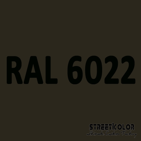 RAL 6022 Akril autofesték fényes vagy matt 1 liter + fixáló + hígító