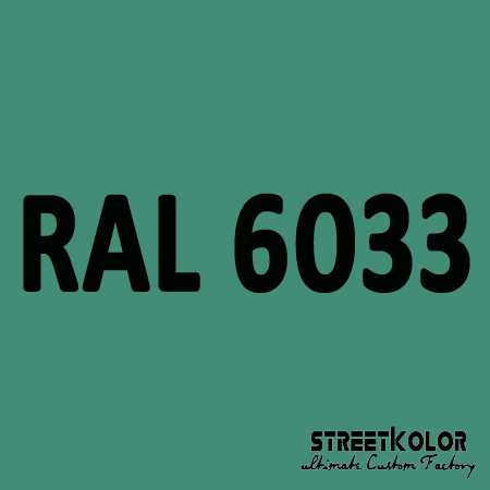 RAL 6033 Akril autófesték fényes vagy matt 1 liter + fixáló + hígító