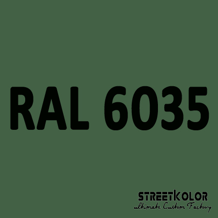 RAL 6035 Akril autófesték fényes vagy matt 1 liter + fixáló + hígító
