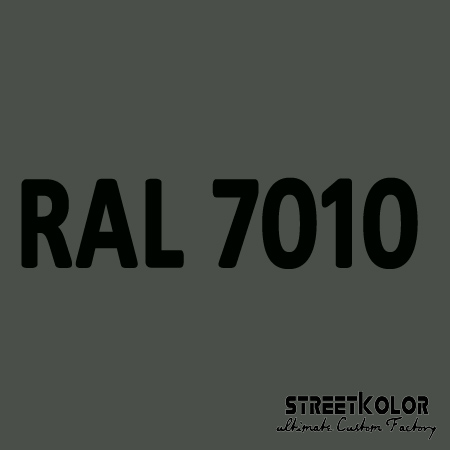 RAL 7010 Akril autófesték fényes vagy matt 1 liter + fixáló + hígító