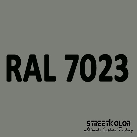 RAL 7023 Akril autófesték fényes vagy matt 1 liter + fixáló + hígító