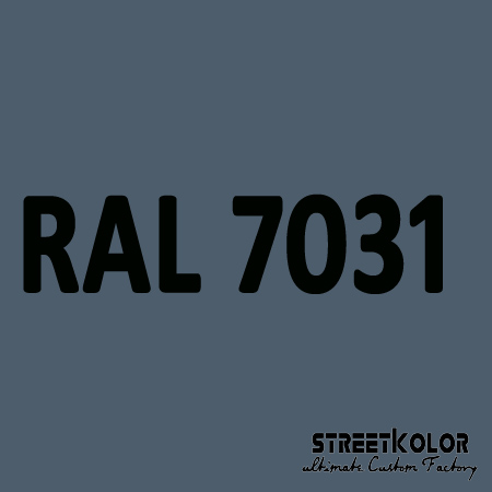 RAL 7031 Akril autófesték fényes vagy matt 1 liter + fixáló + hígító