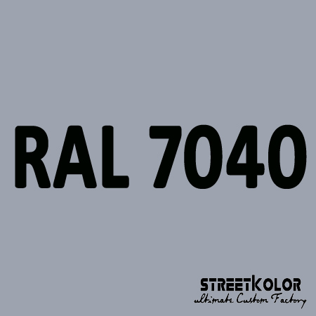 RAL 7040 Akril autófesték fényesles vagy matt 1 liter + fixáló + higító