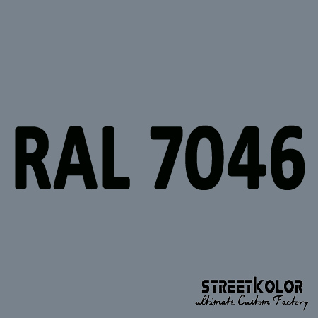 RAL 7046 Akril autófesték fényes vagy matt 1 liter + fixáló + higító