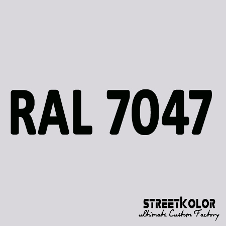 RAL 7047 Akril autófesték fényes vagy matt 1 liter + fixáló + hígító