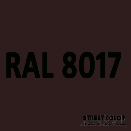 RAL 8017 Akril autófesték fényes vagy matt 1 liter + fixáló + hígító