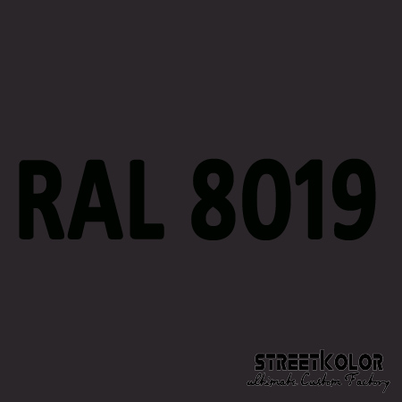 RAL 8019 Akril autófesték fényes vagy matt 1 liter + fixáló + hígító