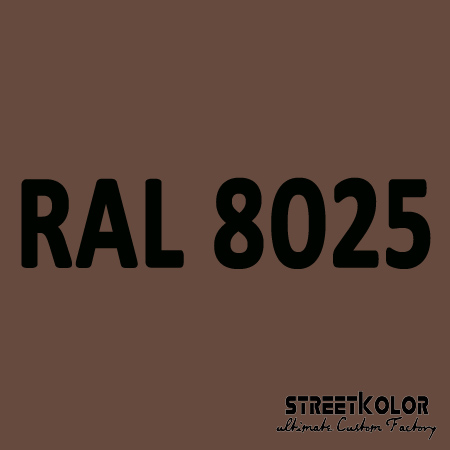 RAL 8025 Akril autófesték fényes vagy matt 1 liter + fixáló + hígító