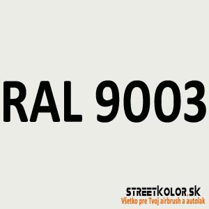 RAL 9003 Akril autófesték fényes vagy matt 1 liter + fixáló + hígító