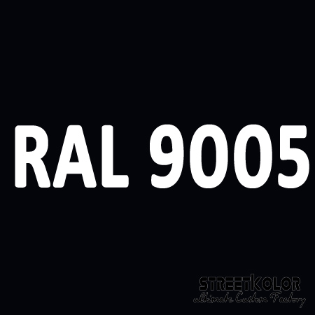 RAL 9005 Akril autófesték fényes vagy matt 1 liter + fixáló + hígító
