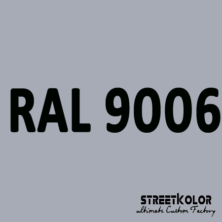 RAL 9006 Akril autófesték fényes vagy matt 1 liter + fixáló + hígító