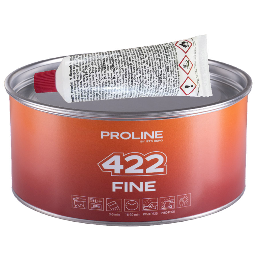Finom befejező gitt PROLINE 422 FINE, tömeg: 1800 g