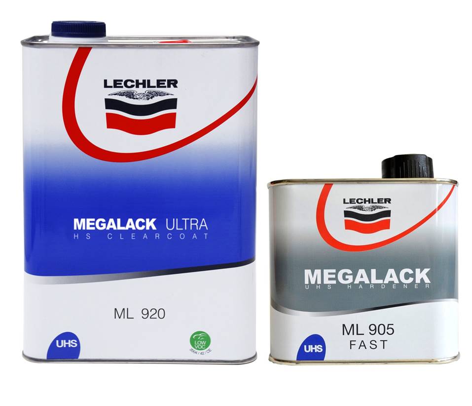 Átlátszó UHS Lechler MEGALACK ML920 lakk 1l+0.5l fixáló extra magasfényű