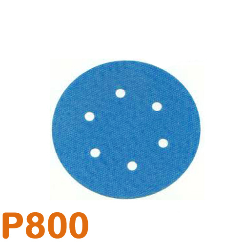 Csiszolópapír excentercsiszolóhoz, P800, Átmérő: 150mm, 6 lyuk, 1 db