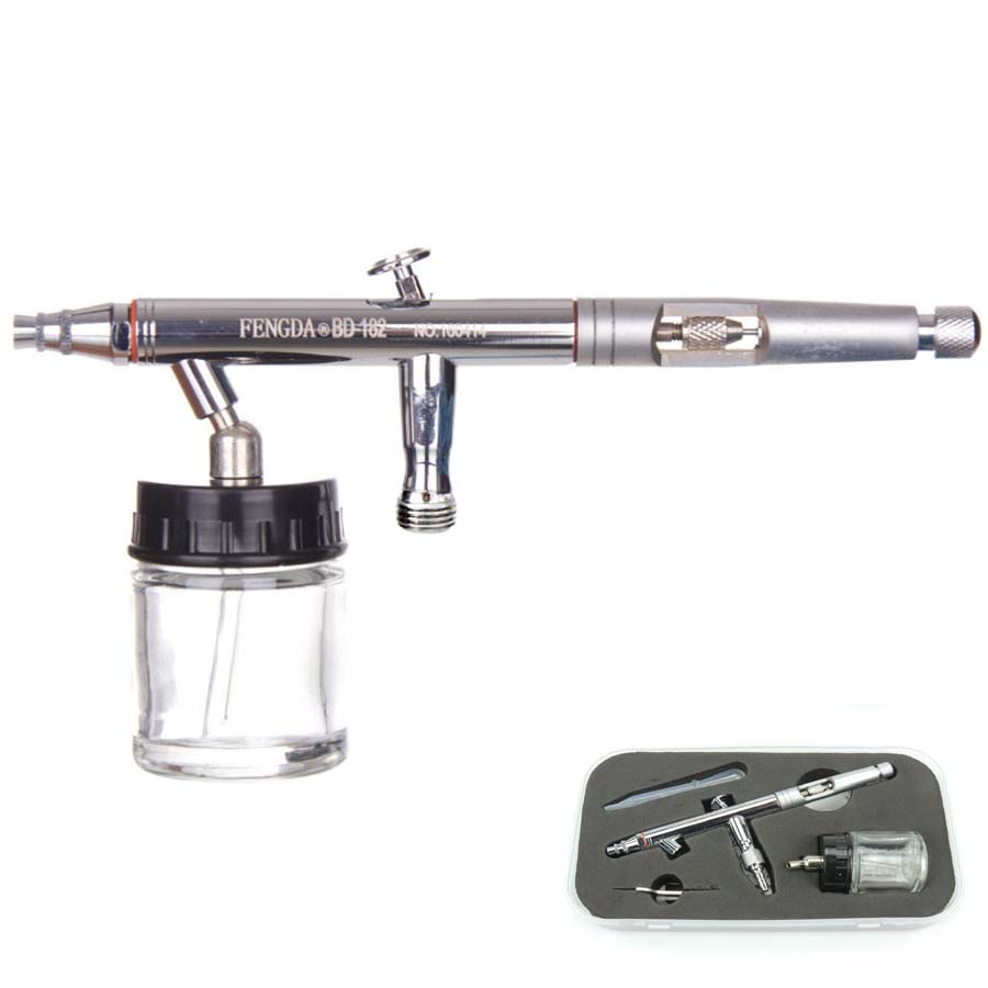 FENGDA BD-182 Airbrush pisztoly 0,5 mm tű és szórófej