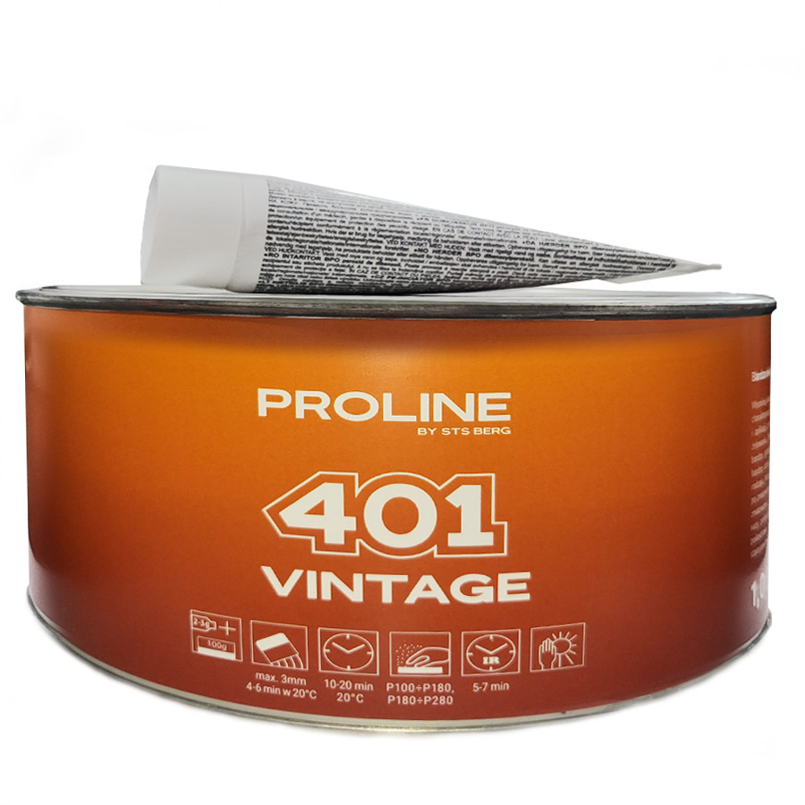 Ultrakönnyű gyors kitt PROLINE 401 VINTAGE, térfogat: 1000ml