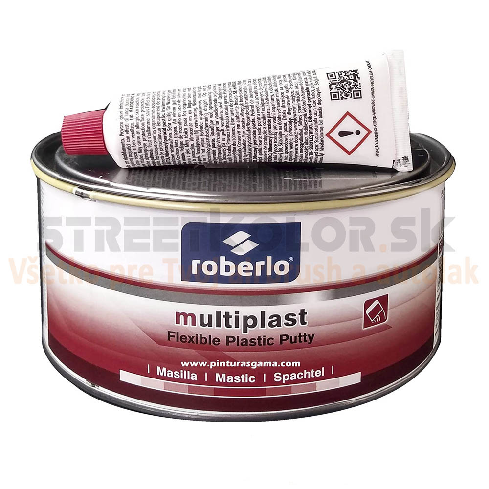 Roberlo multiplast ANTRACIT - Rugalmas gitt műanyagokhoz, 1,0 kg