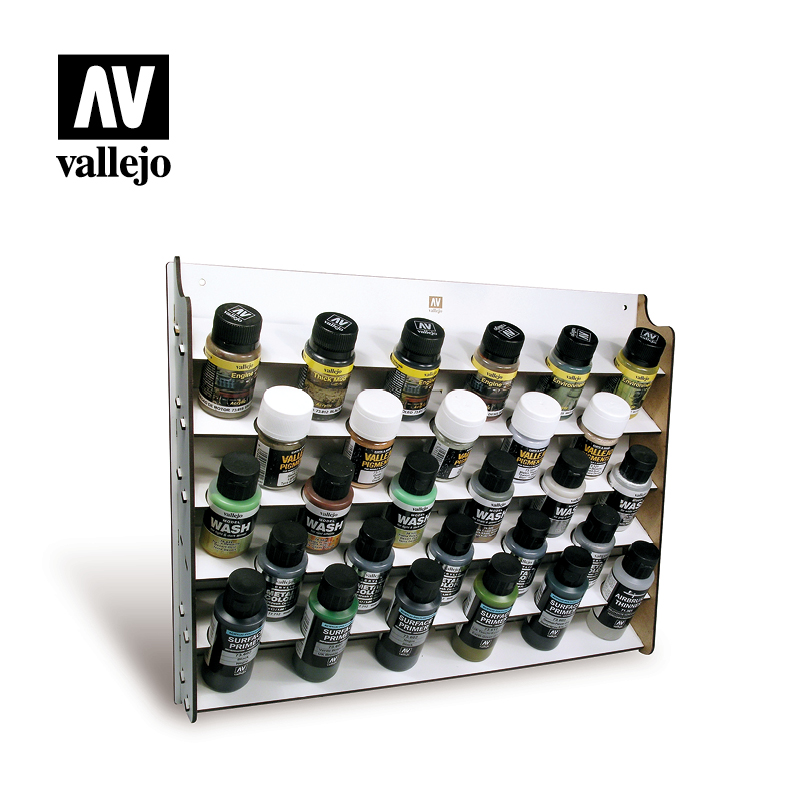 Vallejo 26.009 Állvány festékszóró festékekhez és ecsetekhez, 39 x 31 cm