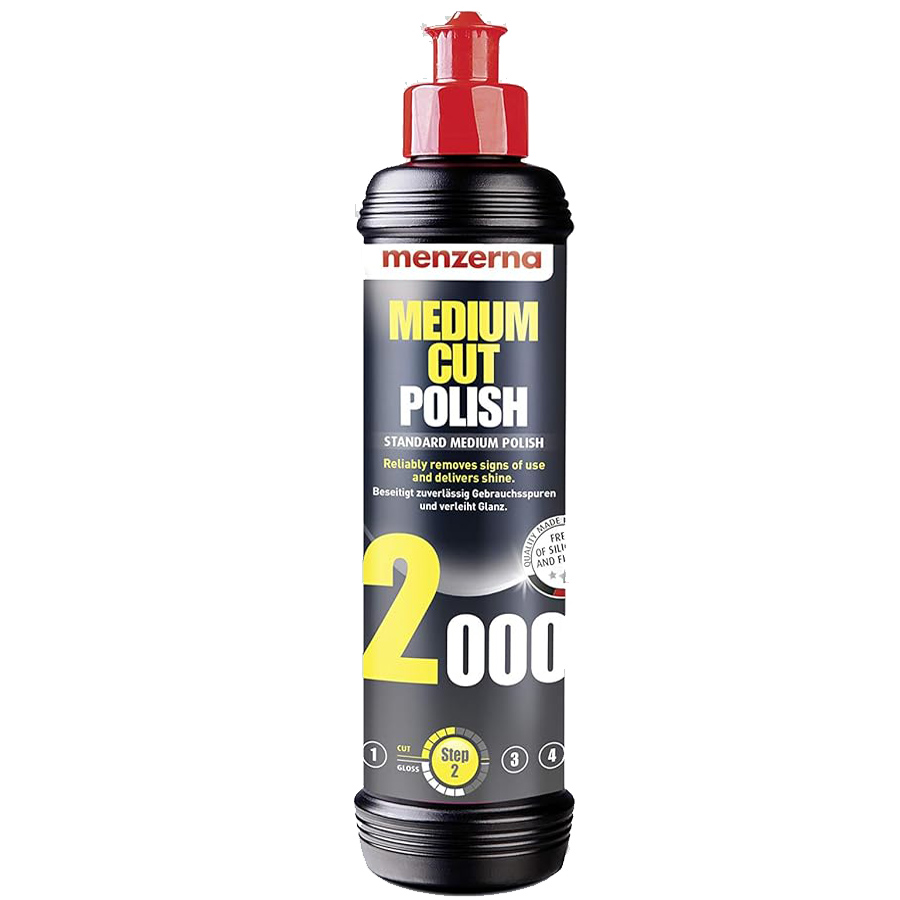 Menzerna 2000, közepes polírozó paszta, 250ml