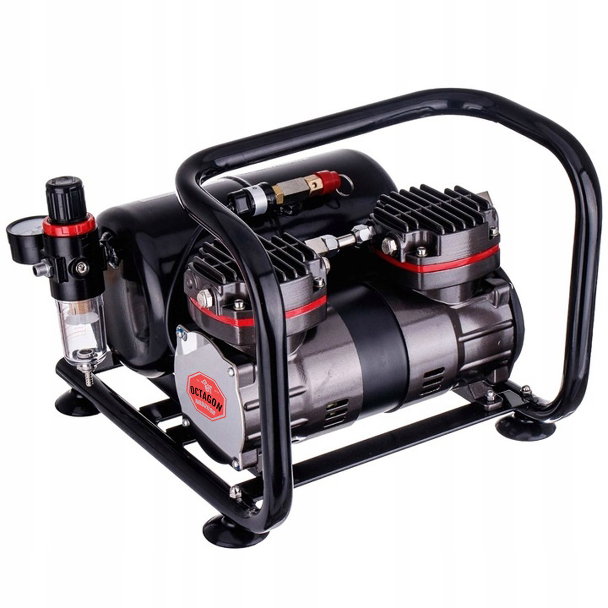 Olajmentes kéthengeres kompresszor OCTAGON TC90X