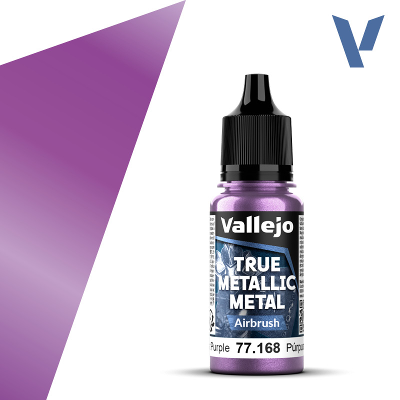 VALLEJO TRUE METALLIC 77.168 Lilametál akril airbrush festék 18 ml